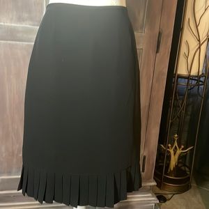 Tahari black career skirt. Size 4